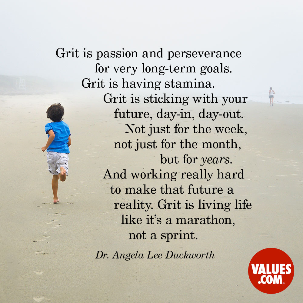 Grit is a Marathon