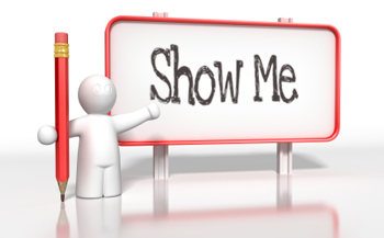 Soulful Musings: Don't Tell Me, "Show Me"